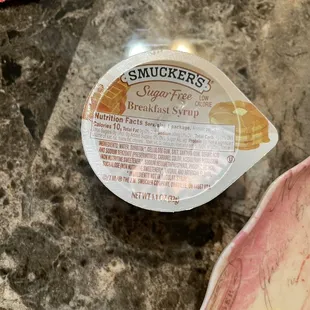 The delicious sugar free syrup