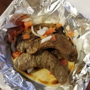 &quot;Gyro&quot; sandwich