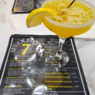 Peach Mango Margirita was delicious