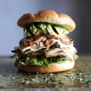 Keep the country country Veggie burger