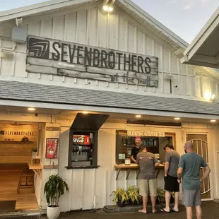 Front of restaurant