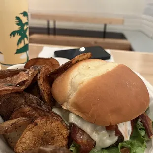 The Deep Blue Burger