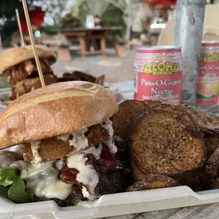 Spencer burger meal