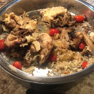 Roasted Chicken--TERRIBLE presentation and pretty dry