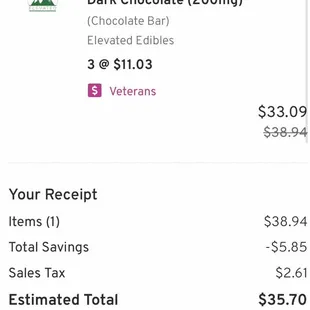 This is what it was supposed to cost.