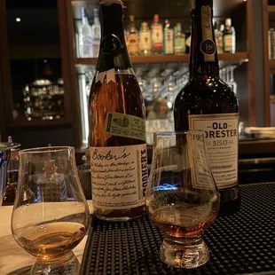 Comparing Booker's and Old Forester 150th