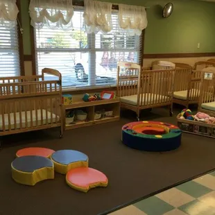 Infant Classroom
A great start goes a long way! Babies learn something new every day. Their days are filled with firsts...