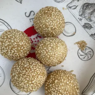 Sesame balls