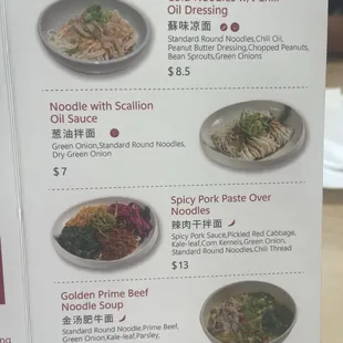 Mains noodles