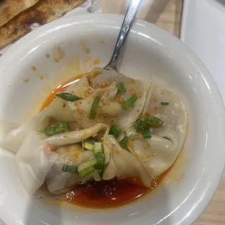 Wonton With Chili Sauce 6pcs