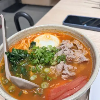 Tomato Prime Beef Noodle Soup