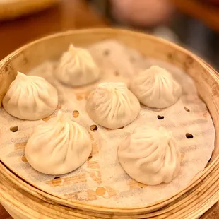 Seven Grams Xiao Long Bao (ground pork) - Delicious!  One order is not enough :)