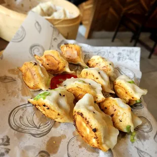 Pan fried dumplings