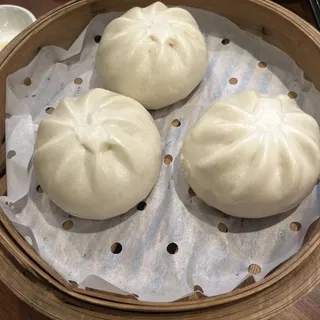 Steamed Custard Buns 3pcs
