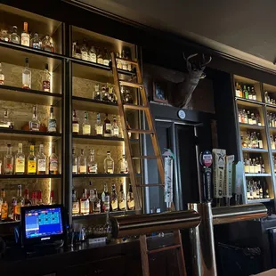 View from the bar