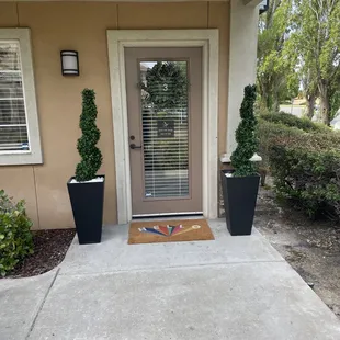 Front door of Business.