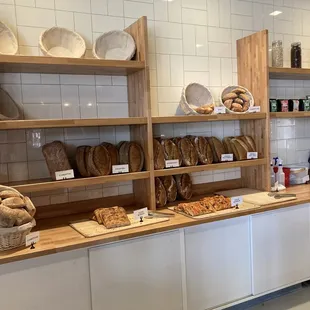 Near end of day Artisan Bread remains!