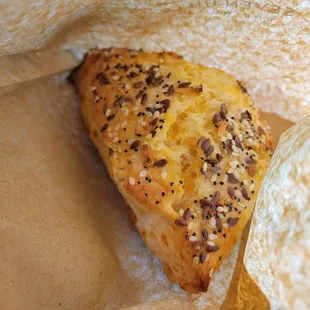 Garlic cheddar scone