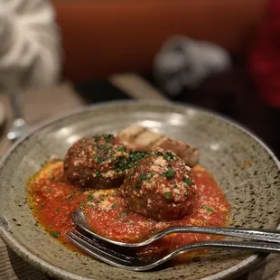 Tomato Braised Polpette
