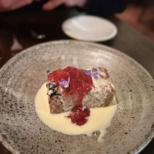 Focaccia Bread Pudding