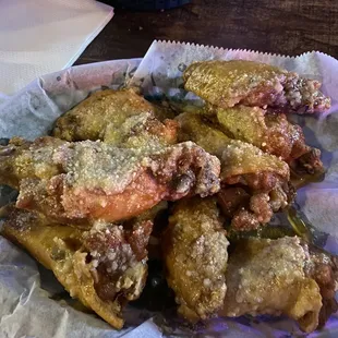 Garlic Parm Wings