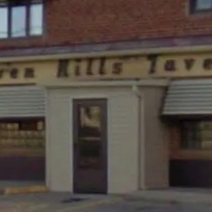 the entrance to seven hills tavern