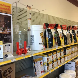 Everything a Craft Brewer might need to create his own special beer!