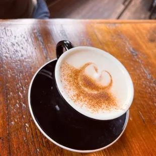 Chai latte with all the milk alternatives to pick from