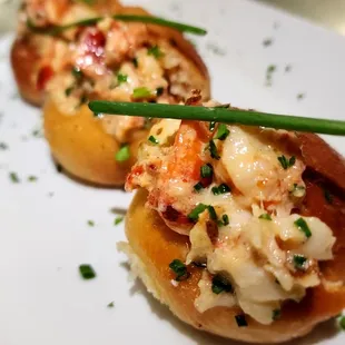 Fresh Baked Bread Garlic and Butter Lobster Rolls...!