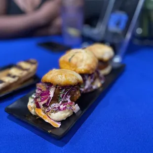 Honey Buffalo Chicken Sliders