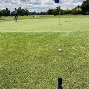 Going w the putter!?