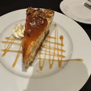 Turtle cheesecake my daughter says is very good