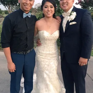 Congratulations to the newlyweds. Thank you for letting me emcee your special day. May God bless you two. #jayndiane062516