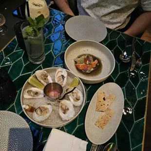Oysters, La Pisadora Tostada