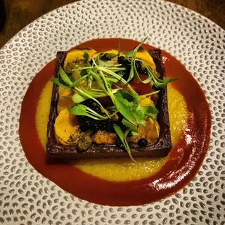 Butternut Squash Cacao Tart