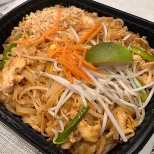 To Go Pad Thai - Huge portions!