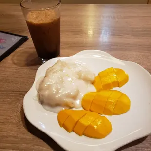 Mango and sticky rice