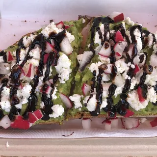 Goat Cheese Avocado Toast