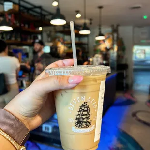 coconut latte