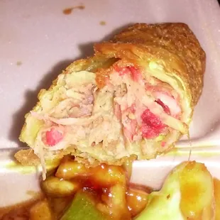 Inside of Egg Roll