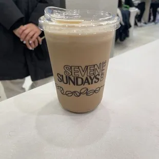 Oat Milk Draft Latte