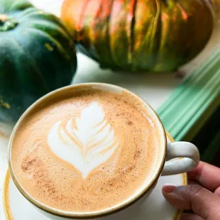 Pumpkin latte