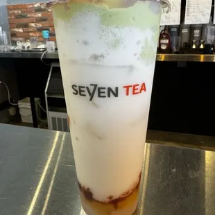 Strawberry  Coconut  Milk Matcha