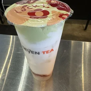 Strawberry Coconut Milk Matcha