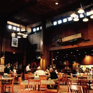 Always warm inside...nice in the winter especially.