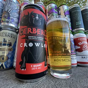 Wide array of world class beers including fresh Cerberus taps always available.