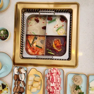 interior, sushi and sashimi