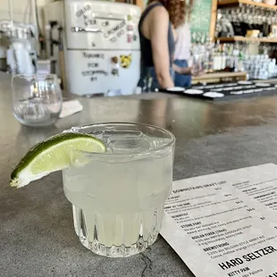 Passion fruit margarita