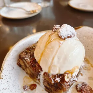 Chocolate banana pudding