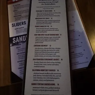 Tavern Specials